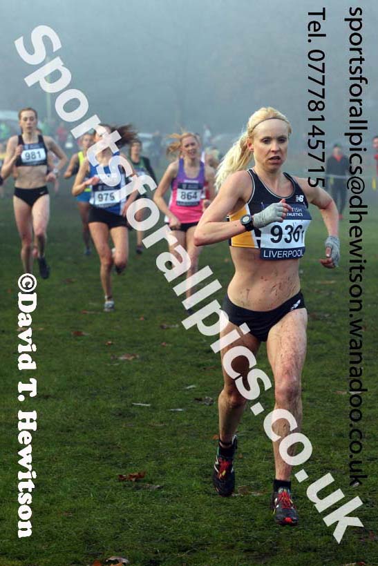 Senior and under-23 women, European Cross Country Trials, Sefton Park, Liverpool. Photo: David T. Hewitson/Sports for All Pics
